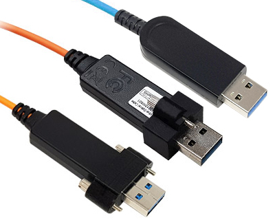 U3AOC-AXAX|USB 3.0 AOC (Active Optical Cable), Std-A plug to Std-A plug