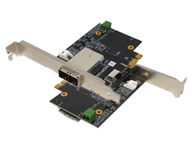 PCIE8XG4RD02|SFF-8644 (1x2) to SFF-8654 8x PCIe x8 Gen 4 (16 Gbps) ReDriver Board