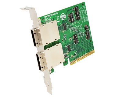 EPCIE8XRDCA01A|External PCIe (two iPass x4 38pin compatible) to PCIe x8 Gen 3 Active (Redriver with Linear Equalization) Cable Adapter